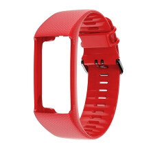 (Red) Breathable Soft Strap for Polar A360 A370 Loop Smartwatch