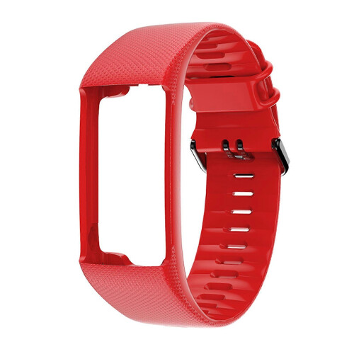 (Red) Breathable Soft Strap for Polar A360 A370 Loop Smartwatch
