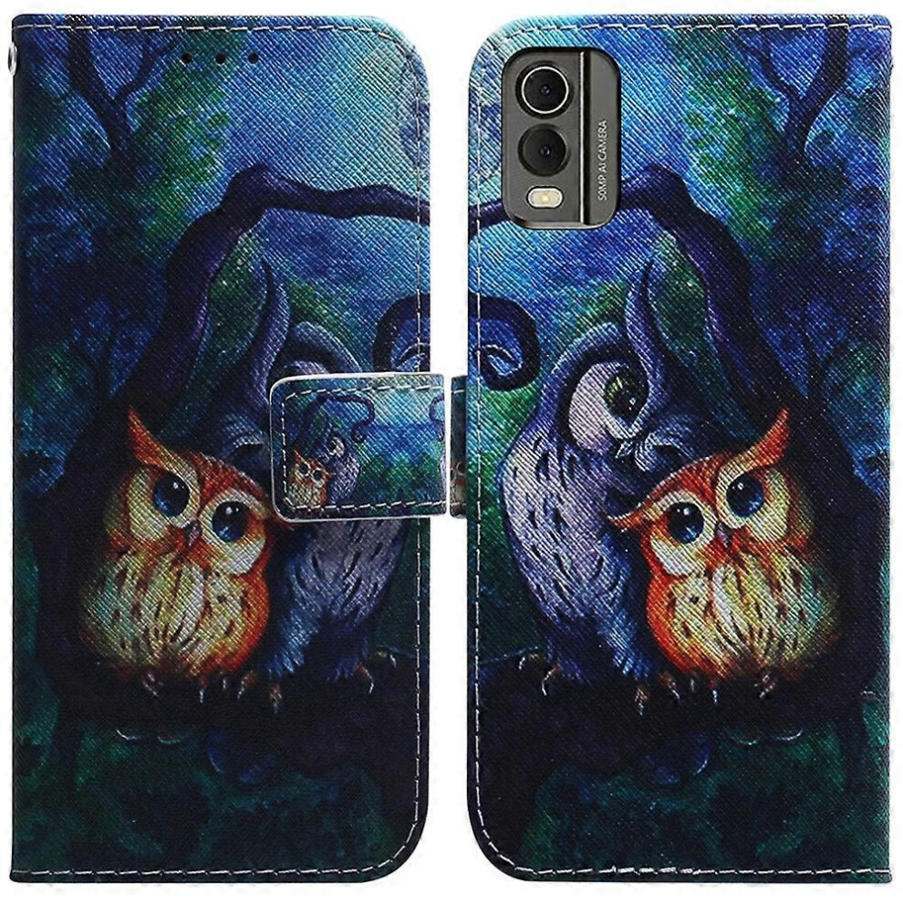(Blue) Colorful Leather Case For Nokia C32 Blue 5996097113004