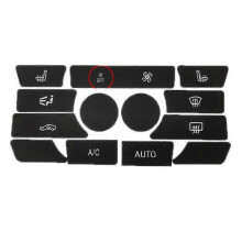 (Not Specified, A 13pcs With OFF) BMW 5/7/X5/C6/F10/F01/F15 AC Button Repair Sticker