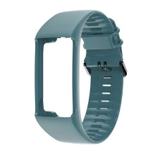 (Rock Green) Cinturino morbido e traspirante per smartwatch Polar A360 A370 Loop