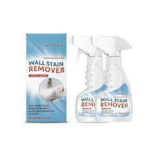 (2PCS) 1-5x Powerful Wall Stain Remover Spray for Grease Dirt Crayons Safe for Painted Surfaces Easy Fast Acting Cleaner for Kitchen Bathroom