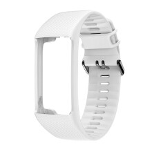 (White) Cinturino morbido e traspirante per smartwatch Polar A360 A370 Loop