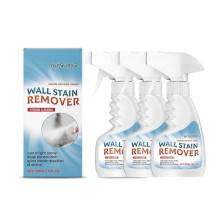 (3PCS) 1-5x Powerful Wall Stain Remover Spray for Grease Dirt Crayons Safe for Painted Surfaces Easy Fast Acting Cleaner for Kitchen Bathroom