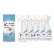 (5PCS) 1-5x Powerful Wall Stain Remover Spray for Grease Dirt Crayons Safe for Painted Surfaces Easy Fast Acting Cleaner for Kitchen Bathroom