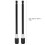 2Pcs Quick Release Hex Screwdriver with 150mm Self-Locking Extension Rod 5