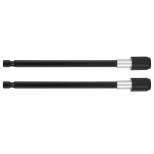 2Pcs Quick Release Hex Screwdriver with 150mm Self-Locking Extension Rod
