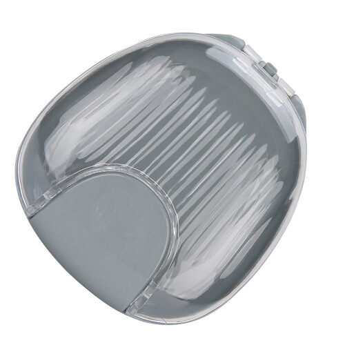 Gray Portable Waterproof Orthodontic Retainer Case, PP Material 2