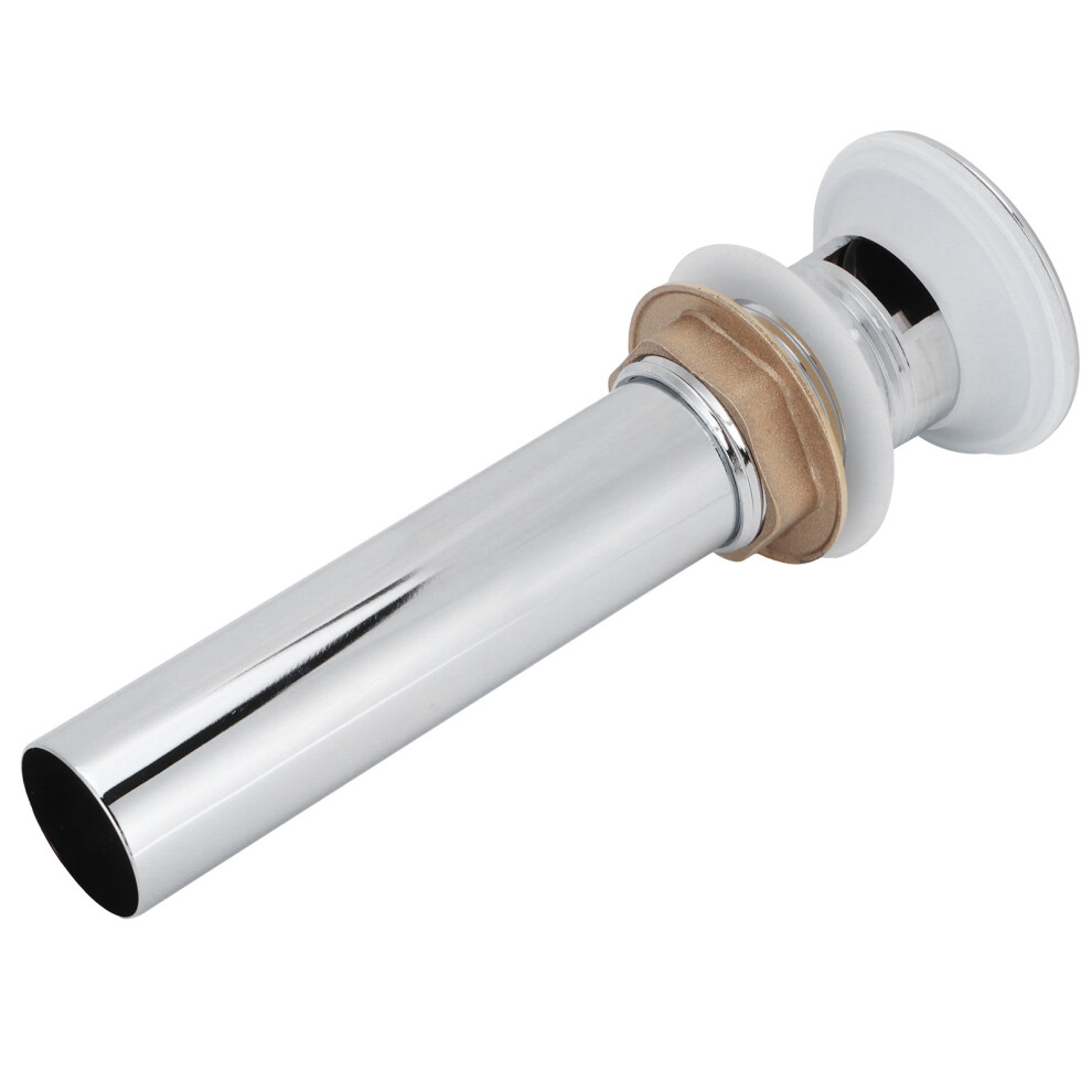 Bathroom Sink Drain Anti Clog Stopper Brass Steel 3Cm Overflow 8481392133668
