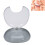 Portable Gray Orthodontic Retainer Case, Waterproof PP Material 16