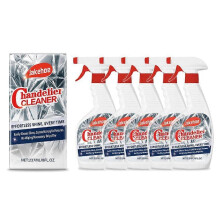 (5PCS) 1-5x Chandelier Cleaner Drip Dry Spray, No Wipe Dust Remover for Chandelier