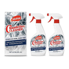 (2PCS) 1-5x Chandelier Cleaner Drip Dry Spray, No Wipe Dust Remover for Chandelier