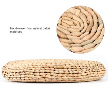 Cattail Tatami Seat Cushion for Balcony & Bay Window Handmade Pouf Yoga