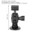 2pcs POM Universal Dash Camera Mount Bracket 40-70mm Adjustable Sucker 3