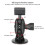 2pcs POM Universal Dash Camera Mount Bracket 40-70mm Adjustable Sucker 13
