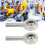 SAL8T/K 2Pcs Galvanized Joint Bearings 8mm Threaded Rod End 9