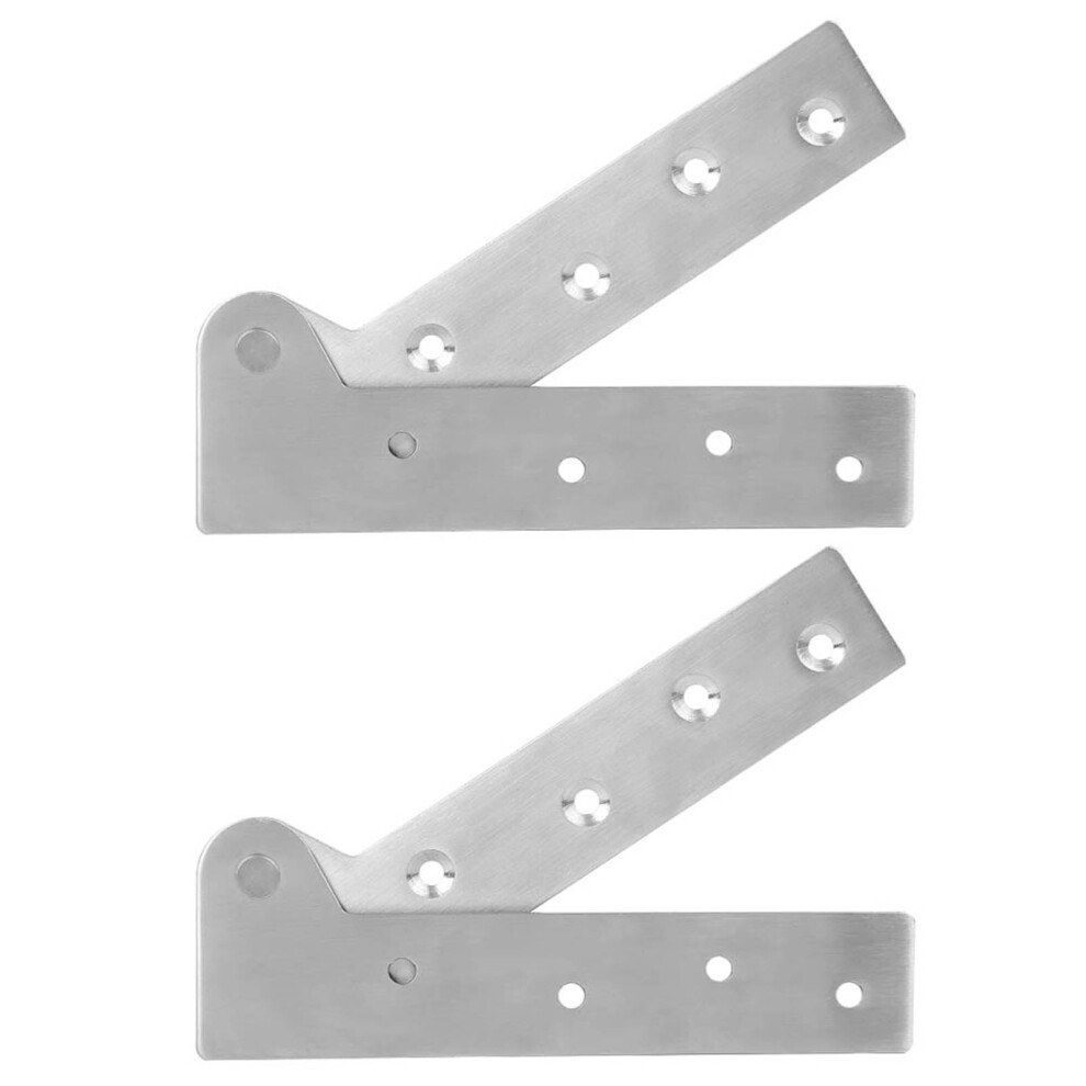2Pcs Stainless Steel 180 Door Hinge 15X5cm Furniture Hardware 4261379761787