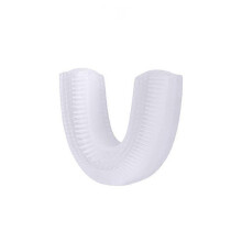 (Toothbrush head) U-Type Toothbrush 360 Degrees Intelligent Silicon Head Sonic Electric Toothbrush Automatic USB Charge Waterproof Toothbrush