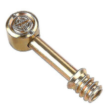 Furniture Connecting Fittings Four-in-one Connector Combo Hardware Accessories Fasteners(6sets, Gold) -z