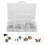 Earring Making Kit with Round Beads & Hooks, Metal, Multiple Colors 8