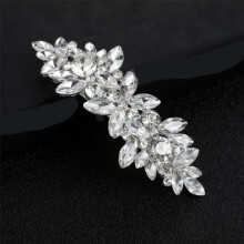 Presilhas de cabelo com design vintage para mulheres, joias de cabelo brilhantes para casamento com detalhes em cristal, uma ótima ideia de presente