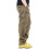 (L,Army green)Men's Multi-Pocket Loose Cotton Casual Work Pants 1
