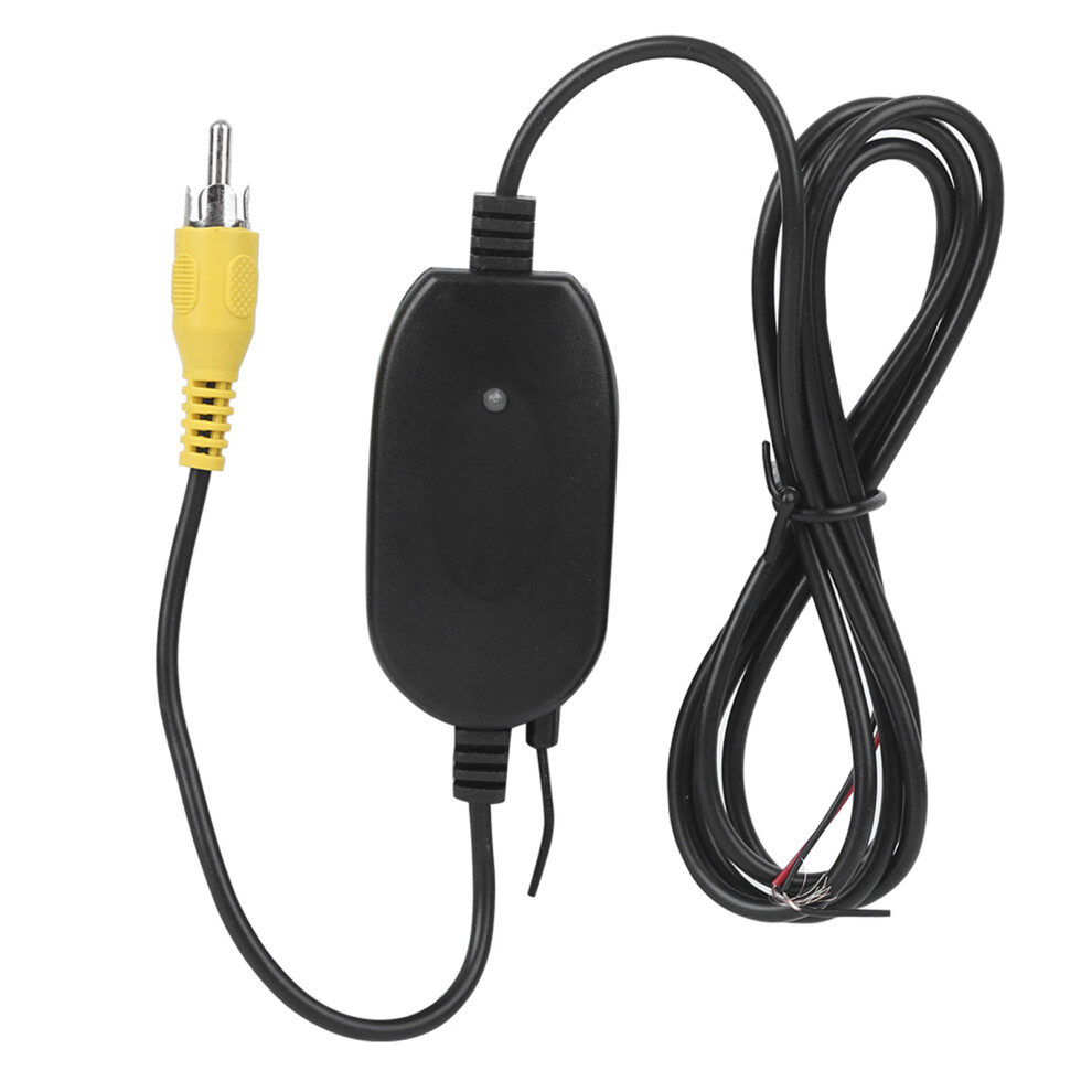 Wireless 2.4G Rca Video Transmitter Receiver Kit For Car Parking Backup Camera 4161392134554
