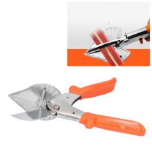 Multifunctional Angle Shear Tool Steel, 81mm Blade, Adjustable 45-135