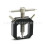 (black) RC Crawler Motor Gear Puller, Aluminum Alloy Disassembly Tool 1