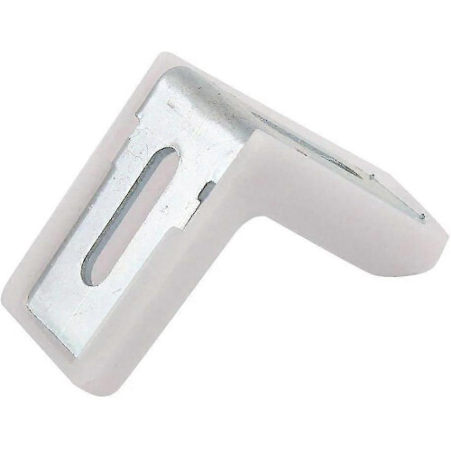 40 Pcs Metal Plastic L Shaped Angle Bracket, L Shape Cover Right Angle Corner Brace - DD 2