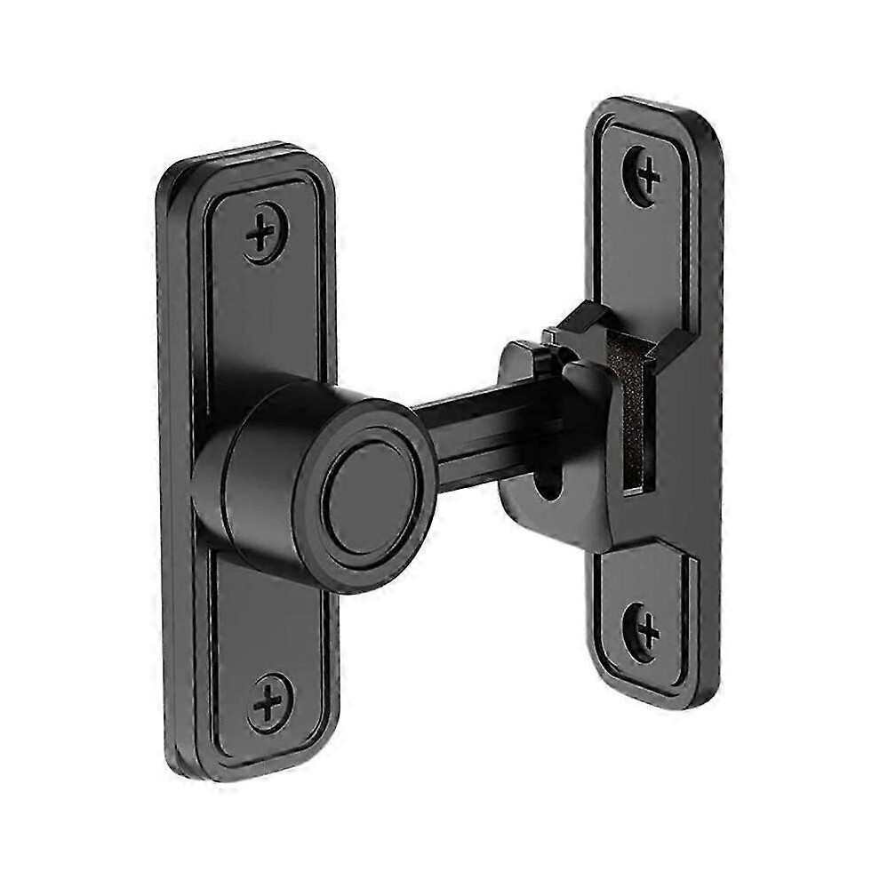 Heavy Duty 90 Right Angle Barn Door Lock, Anti-Theft Sliding Gate Latch 5996097101285