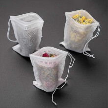 Disposable Tea Bag 200pcs Organic Non-woven Tea Filter for Loose Tea Spices