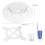 Underwater Pool Wall Light 45W 460LED Color Changing LED Light with Remote 3
