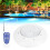 Underwater Pool Wall Light 45W 460LED Color Changing LED Light with Remote 6