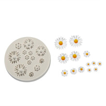 3D Flower Silicone Mold Cake Topper Daisy 8.5cm for Jello Sugar Chocolate
