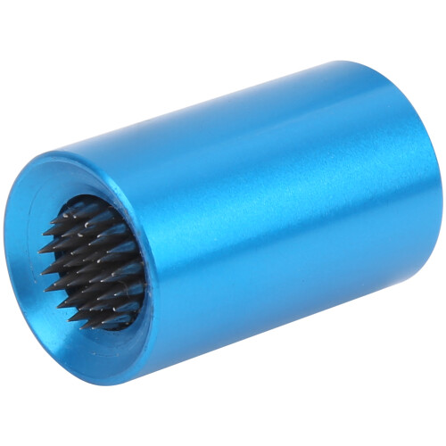 Blue 2 in 1 Billiard Cue Tip Shaper & Scuffer Pool Table Accessory Durable