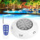 24W RGB Underwater Pool Light with Remote 29.5cm | Waterproof IP68 14