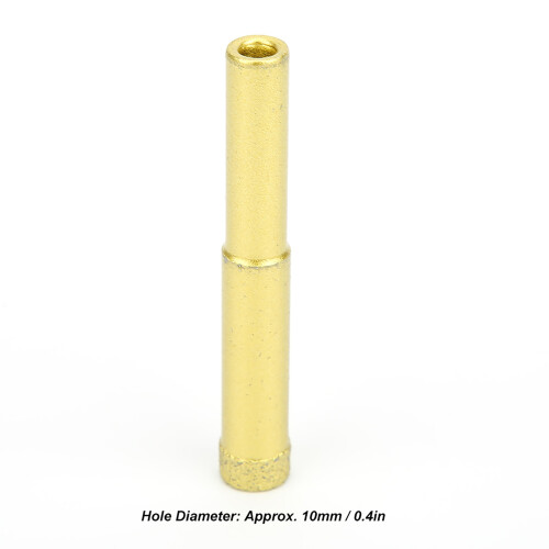 5Pcs Gold Diamond Hole Saw Drill Bits 10mm for Tile Concrete Marble 2