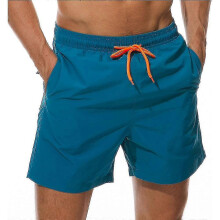 (2XL)Men's Swim Trunks Quick Dry Beach Shorts With Pockets - RiRi