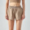 (Light Blue, L) Women's Lace-Up Split Sports Shorts 4