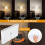 2-Pack Rechargeable Night Light with Motion Sensor, Day & Night Modes, 2700K-6500K Adjustable White Light 4