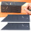 2Pcs 3D Angle Ruler Gray Multifunctional Woodworking Measuring Tools 20x7x6.5cm 1