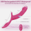 Remote Vibrator Strap on Dildo Harness  Adjustable 7