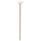 2PCS Maple Wood Small Gong Hammer, Rubber Head, 26cm 5