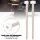 2PCS Maple Wood Small Gong Hammer, Rubber Head, 26cm 9