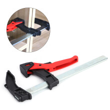 Quick-Grip Ratchet F Clamp, Adjustable Woodworking Fixing Clamp 29x12.5cm