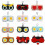 (Style 3) Cute Sunglasses Soft Case Sunglasses Bag 1