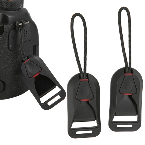 Universal Black Alloy Nylon Quick Release Camera Shoulder Strap Adapter 70kg