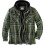 (M,Green)Men's Maplewood Hooded Shirt Jacket 1