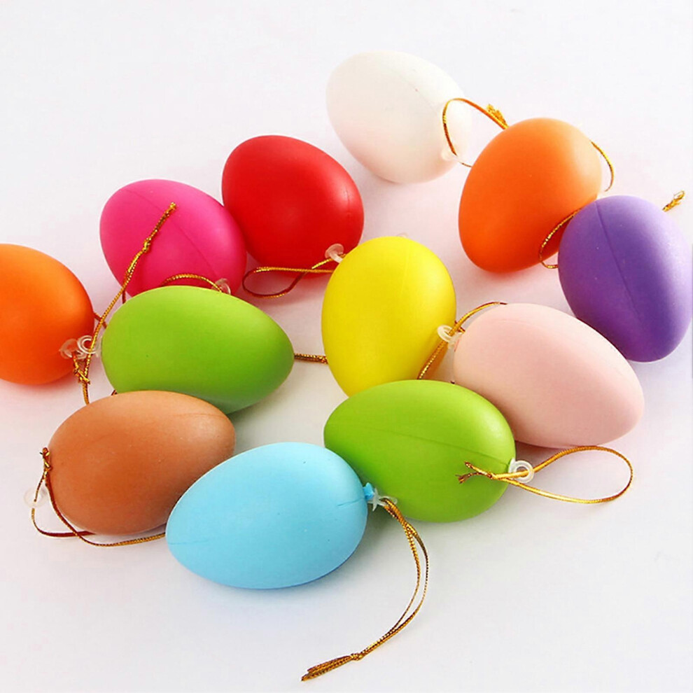Missmisq – 12 œufs De Pâques Pré-remplis Avec Animaux En Peluche – 8 Cm – Chasse Aux œufs, Fête, école – Matériaux Doux Et Sécurisés